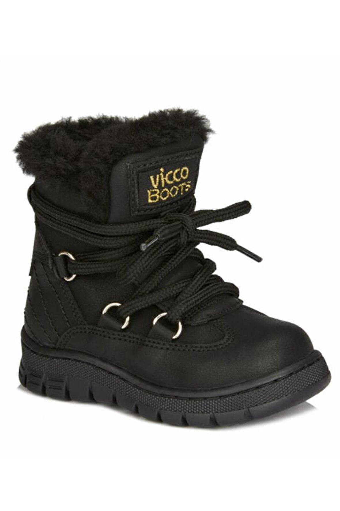 Vicco Kappa 946.B20K.222 Unisex Çocuk Bot Siyah 22-30