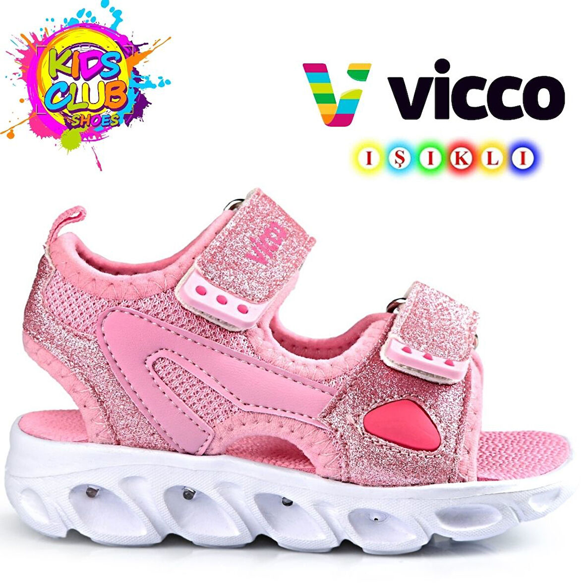 Vicco Roy Işıklı Ortopedik Çocuk Sandalet