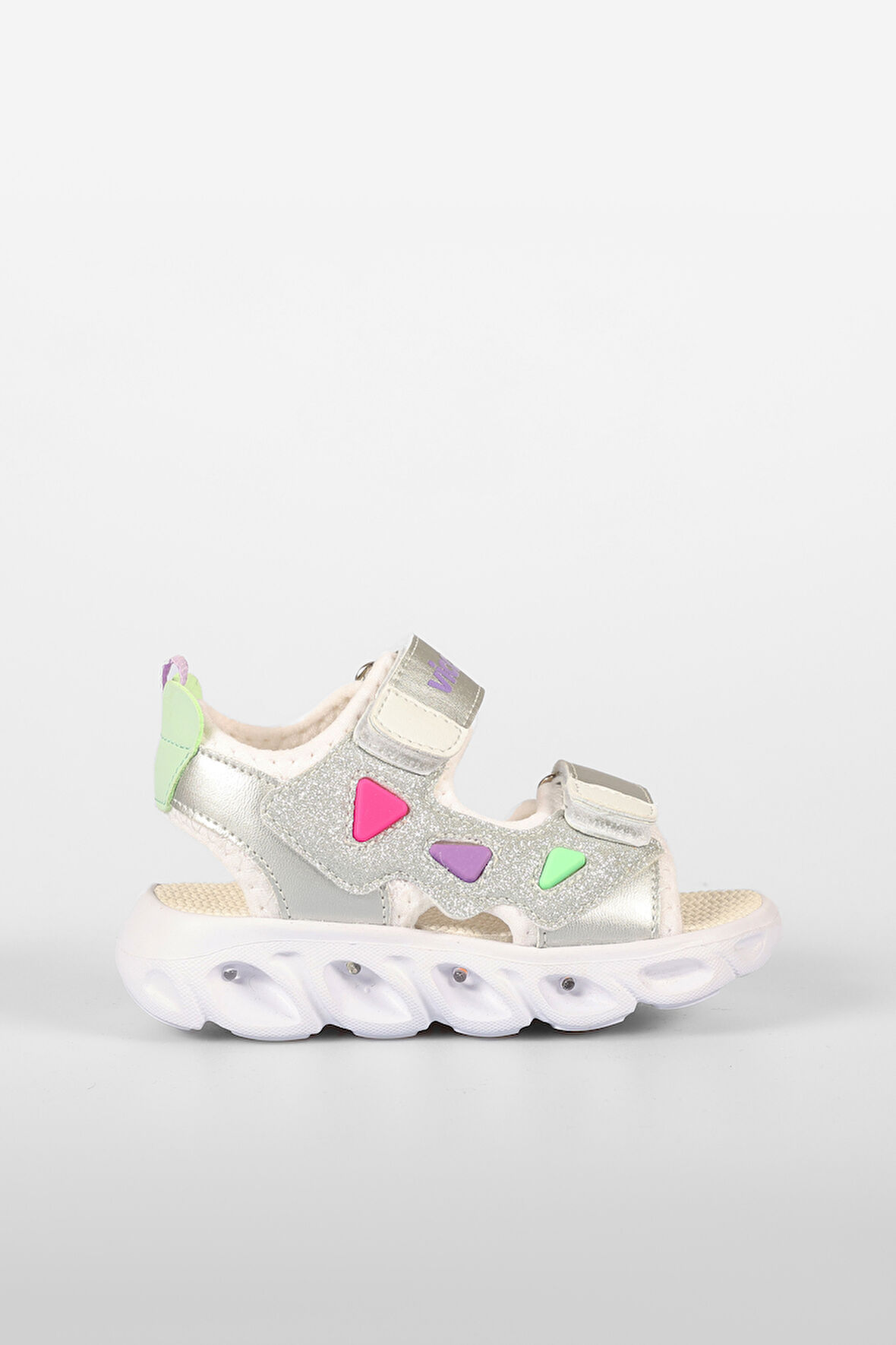 VİCCO HİLDA KIZ ÇOCUK IŞIKLI SANDALET BEYAZ