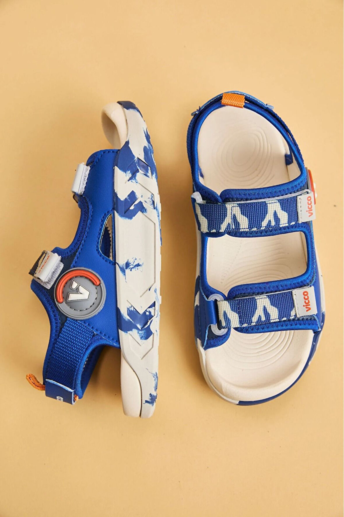 Tape Anatomik Erkek Çocuk Lacivert Rahat Sandalet