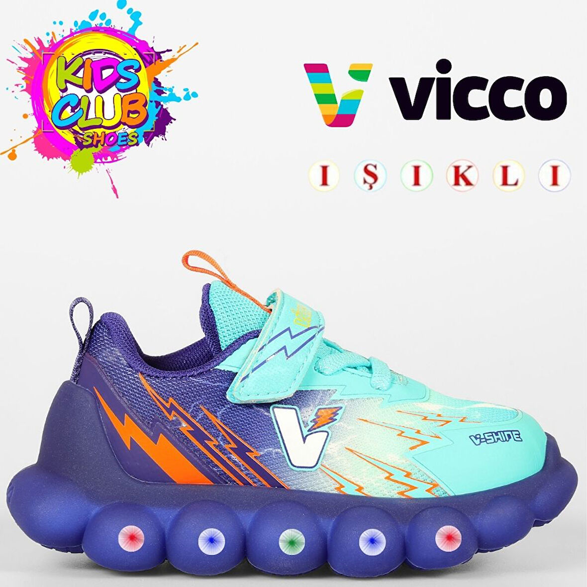 Vicco Flash Işıklı Ortopedik Çocuk Spor Ayakkabı