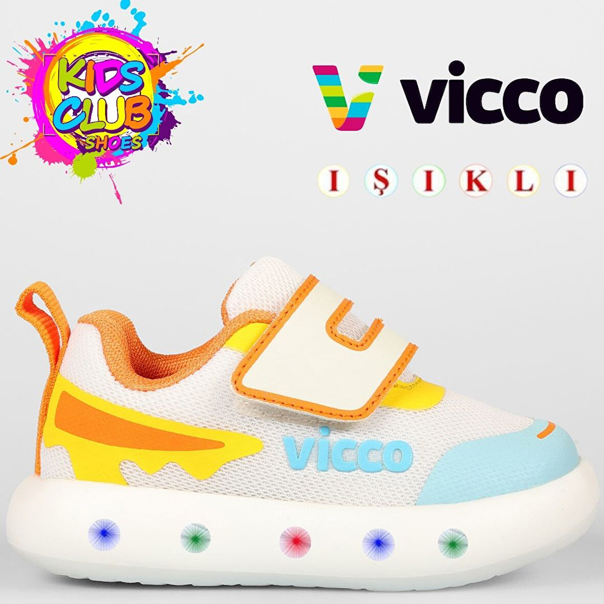 Vicco Melodic Işıklı Ortopedik Çocuk Spor Ayakkabı