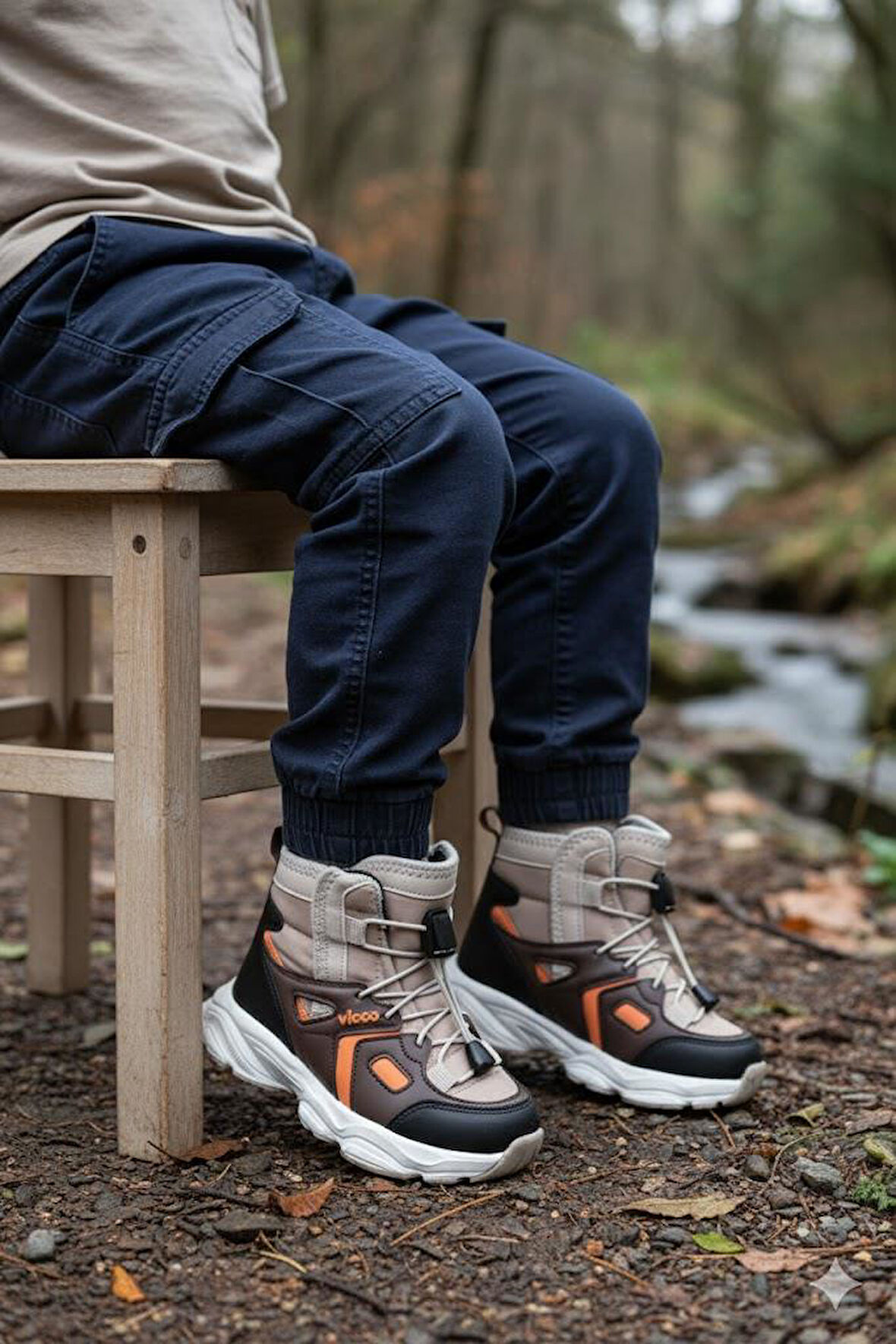 Vicco 943.P25K.502 Tog Bej Hafif Rahat Erkek Çocuk Bot