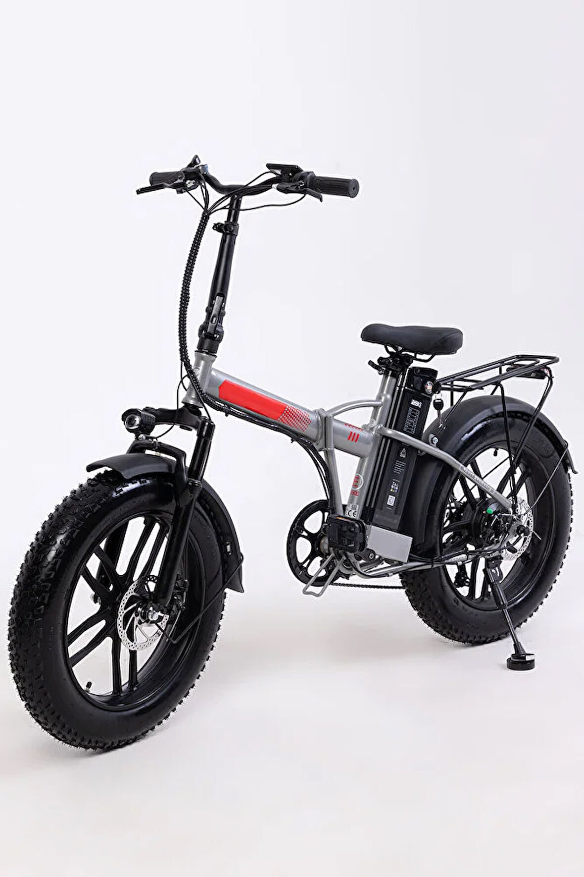 Bike - S Model Elektrikli Katlanılabilir Bisiklet Düz Kadro