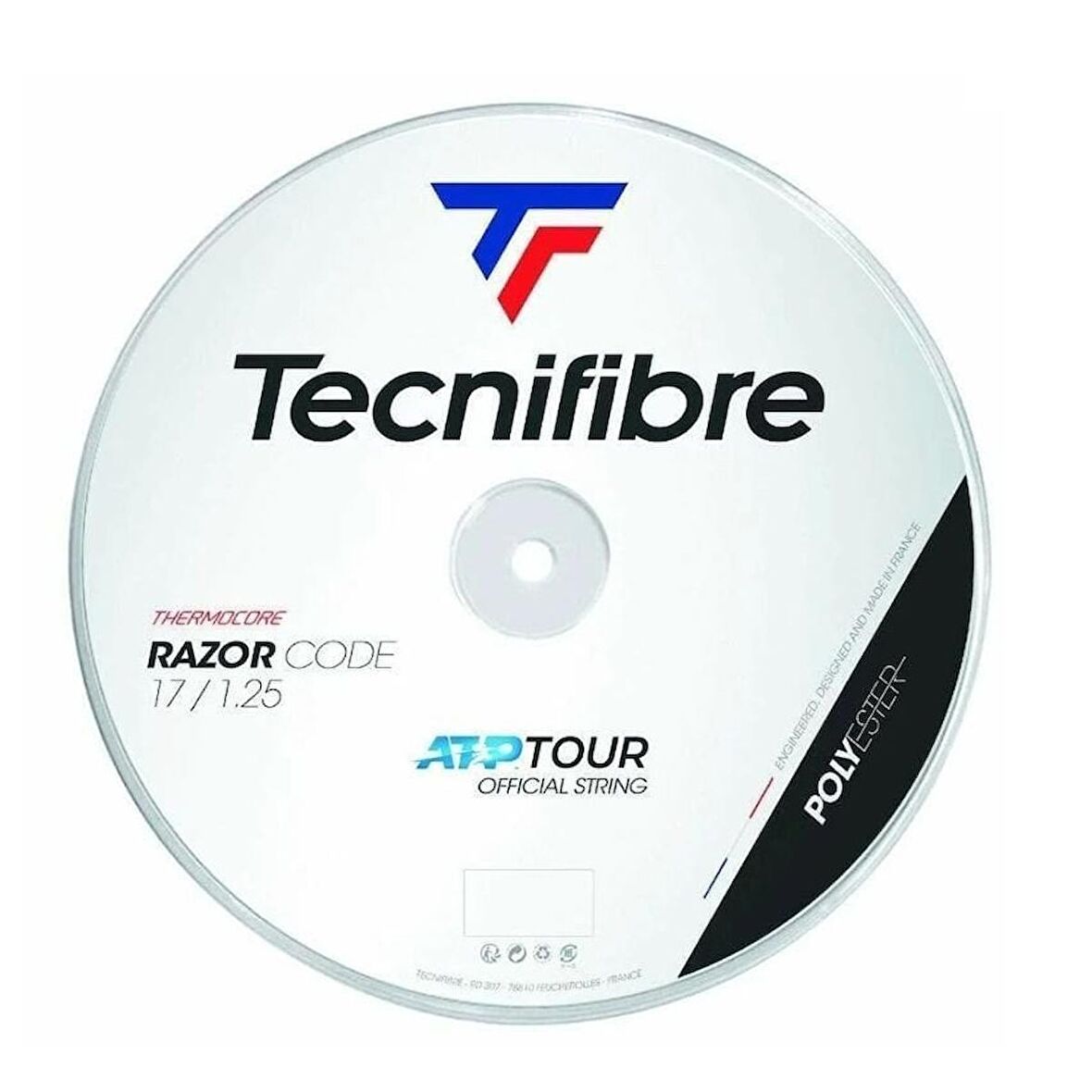 Tecnifibre Razor Code Beyaz 1.25/17 200m Rulo Kordaj 04RRA125XW