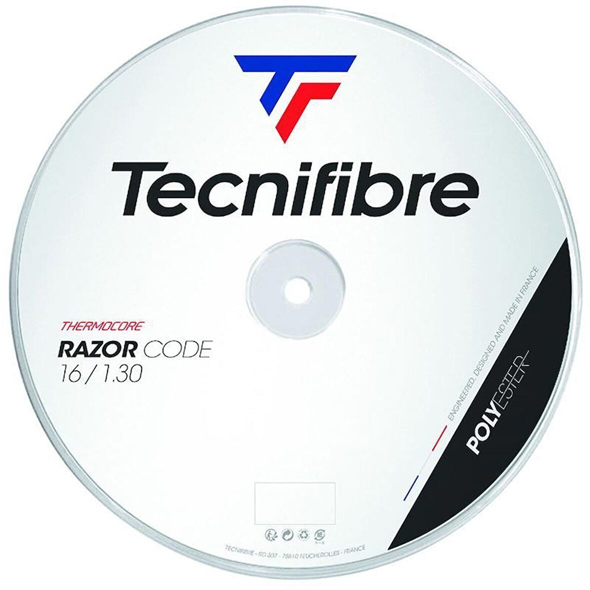 Tecnifibre Razor Code Beyaz 1.30/16 200m Rulo Kordaj 04RRA130XW