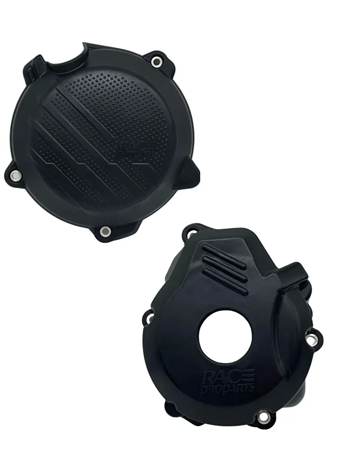 Raceproparts Debriyaj ve Statör Kapak Koruma Set - Siyah 4T (Ktm Husqvarna Gasgas 24-25 uyumlu)