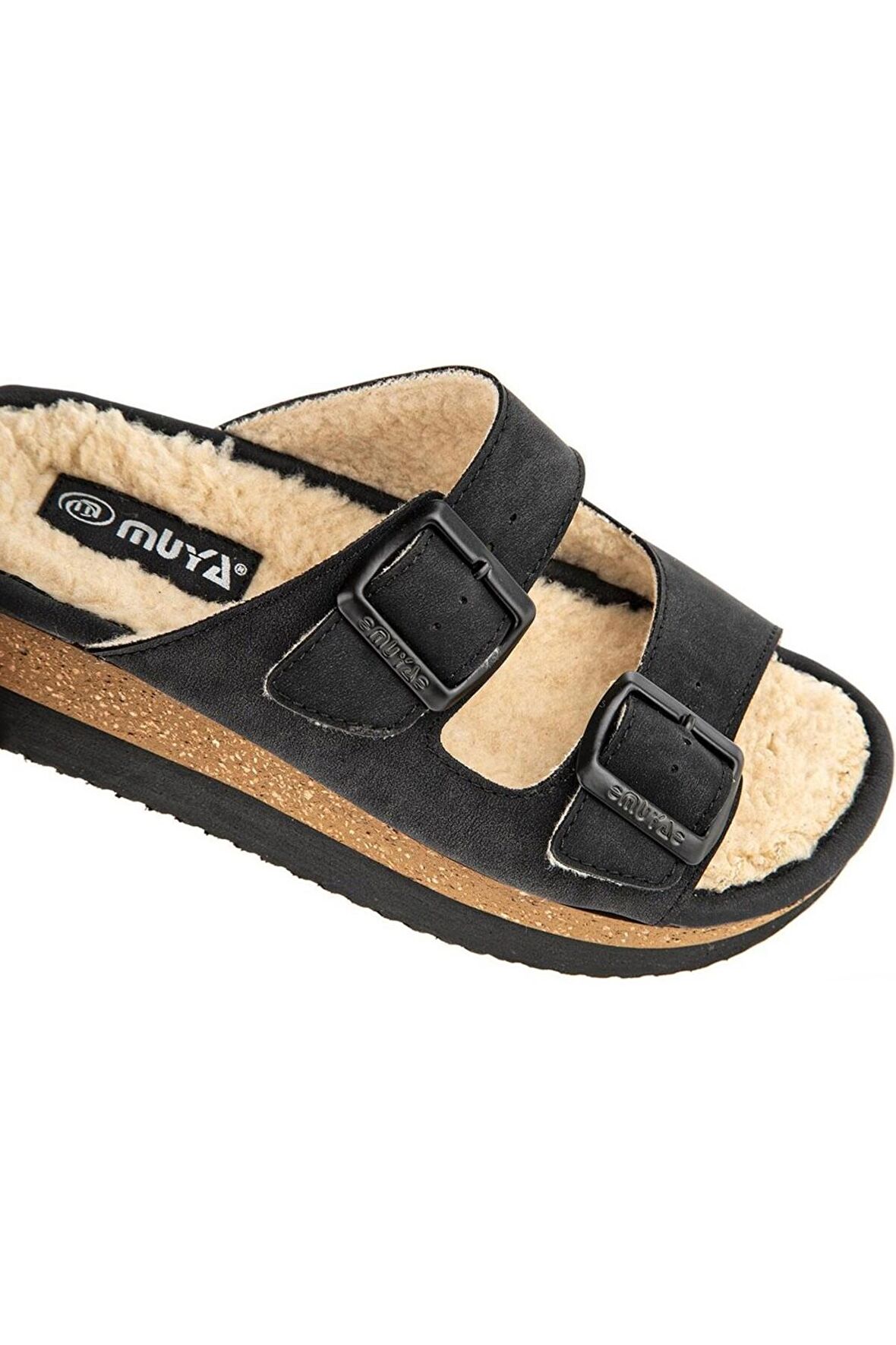 Bellatrix Anatomik Taban İçi Tüylü Kadın Ev Terliği