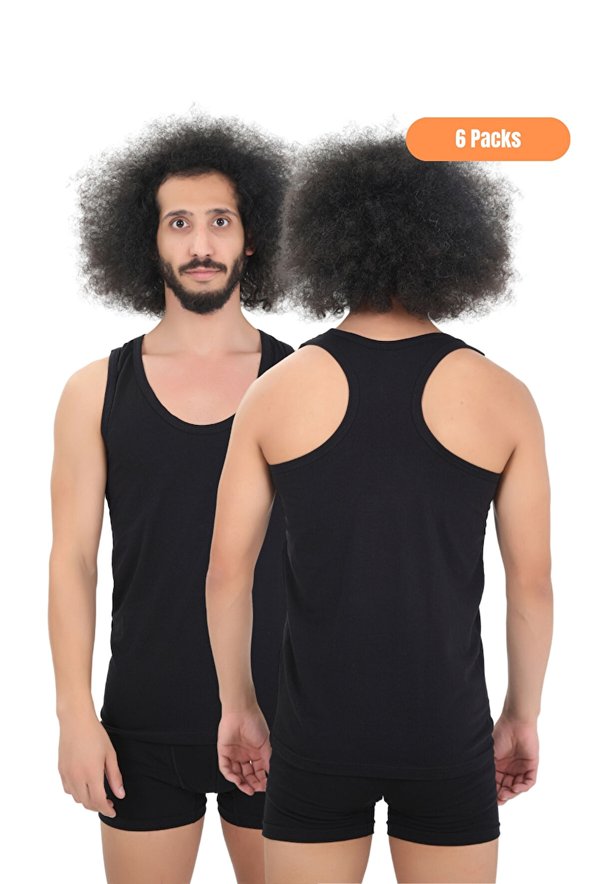 Erkek 6'lı Full Likralı Rambo Sporcu Atlet