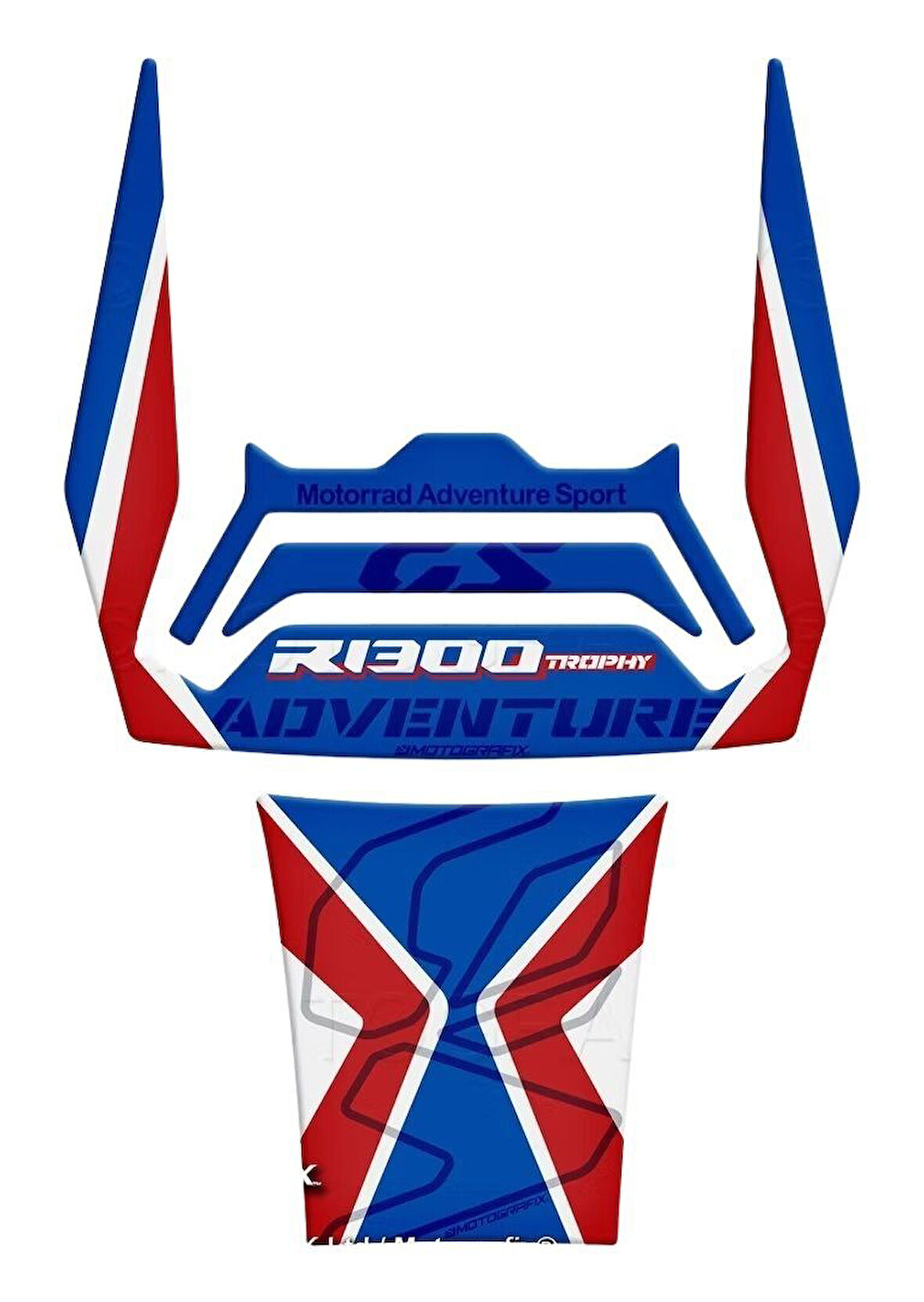 MotoGrafix Tank Pad BMW R1300GS Adventure Trophy 2024-2025