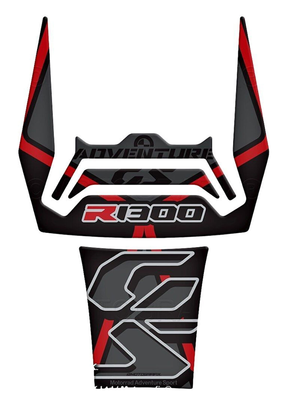 MotoGrafix Tank Pad BMW R1300GS Adventure Trophy 2024-2025