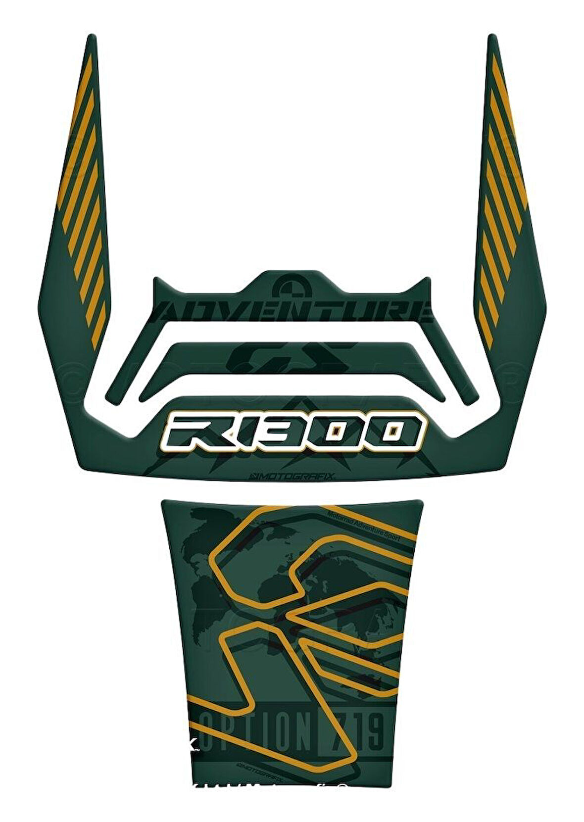 MotoGrafix Tank Pad BMW R1300GS Adventure Trophy 2024-2025