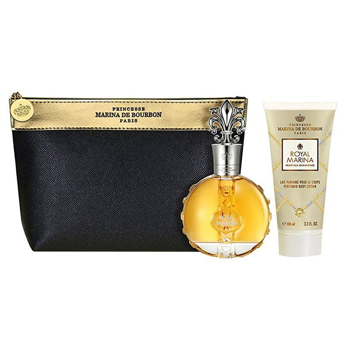 Royal Marina Diamond EDP 100 ml + Body Lotion 100 ml Kadın Parfümü Seti