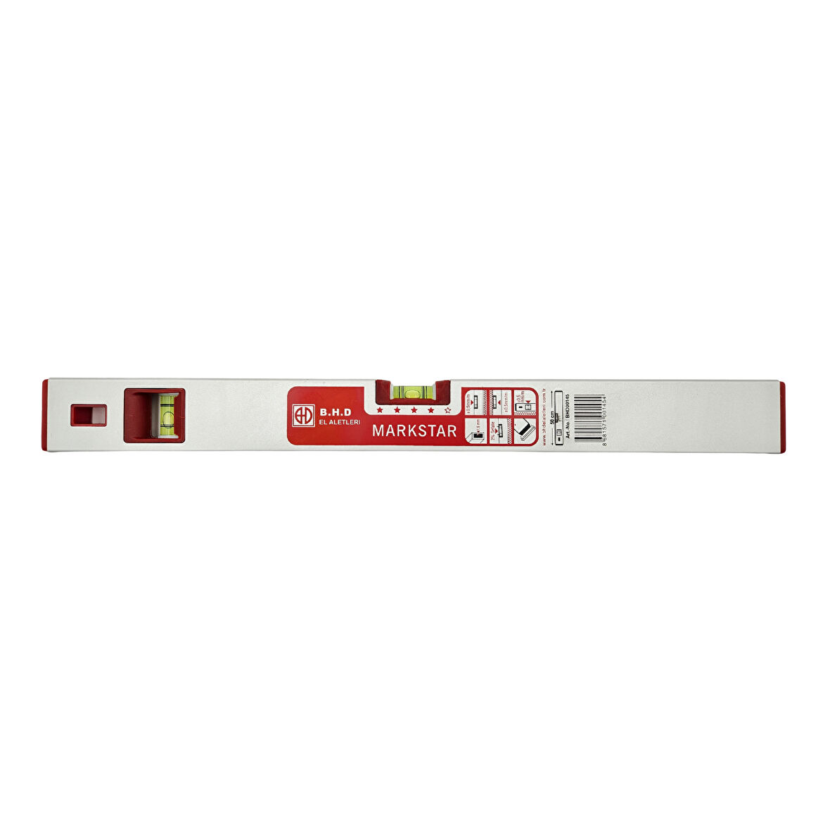 Fixonic B.H.D BHD00145 50cm Alüminyum Mıknatıslı Su Terazisi