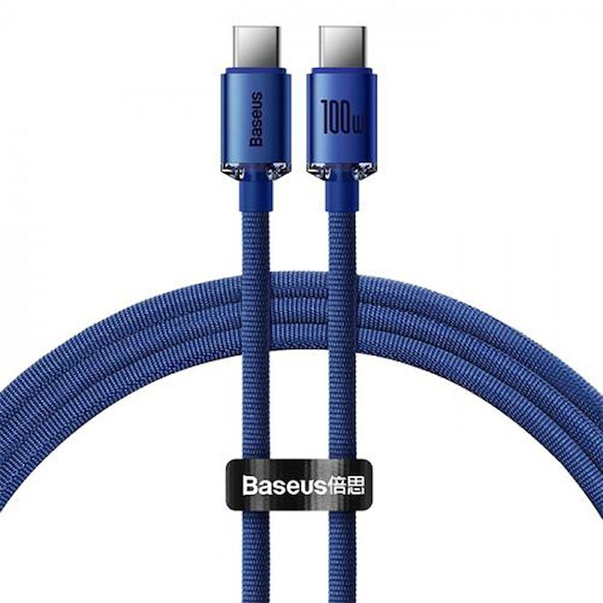 Baseus Super Şarj 1.2MT 100W Type-C to Type-C Şarj Data Kablosu Macbook Notebook Laptop Şarj Kablosu