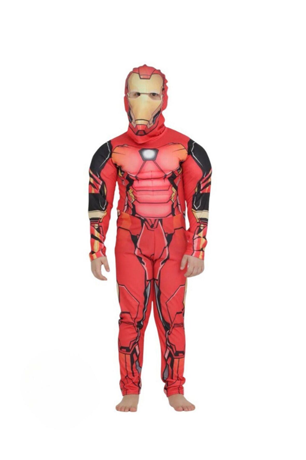İronman Kaslı Çocuk Kostümü