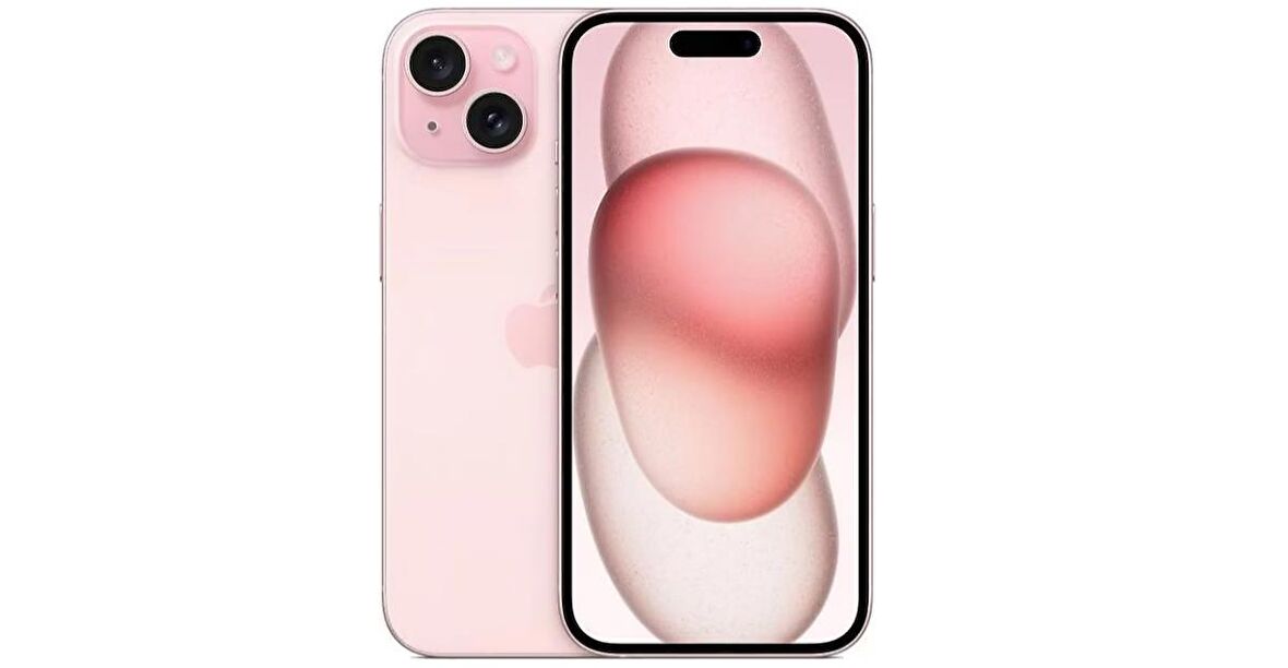 Yenilenmiş iPhone 15 128 GB Pembe B Kalite  Cep Telefonu