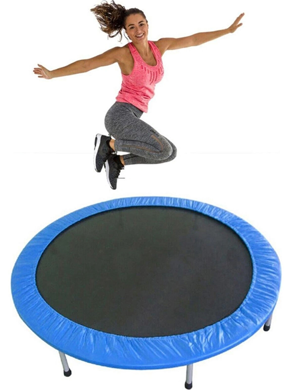 TREND Mavi Deluxe Trambolin 36 Inç 92 cm