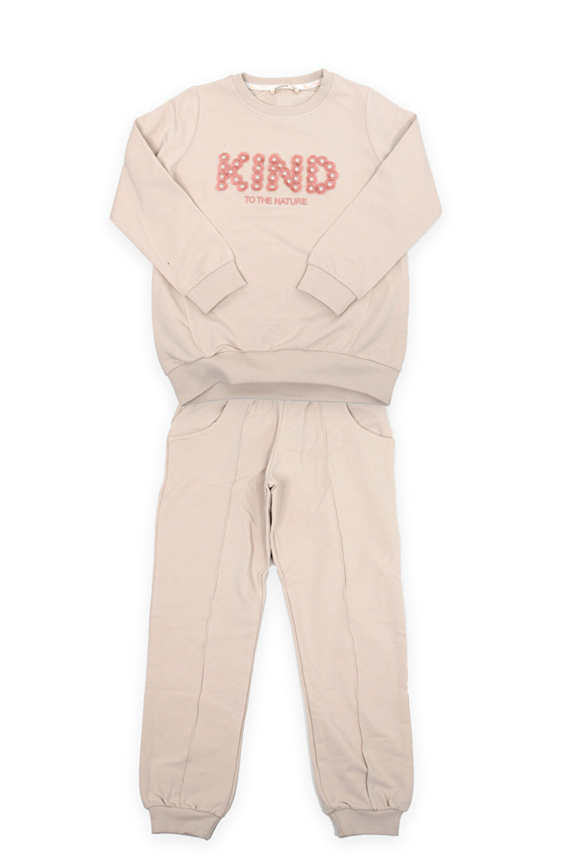 Kız Çocuk Baskılı Eşofman Takımı