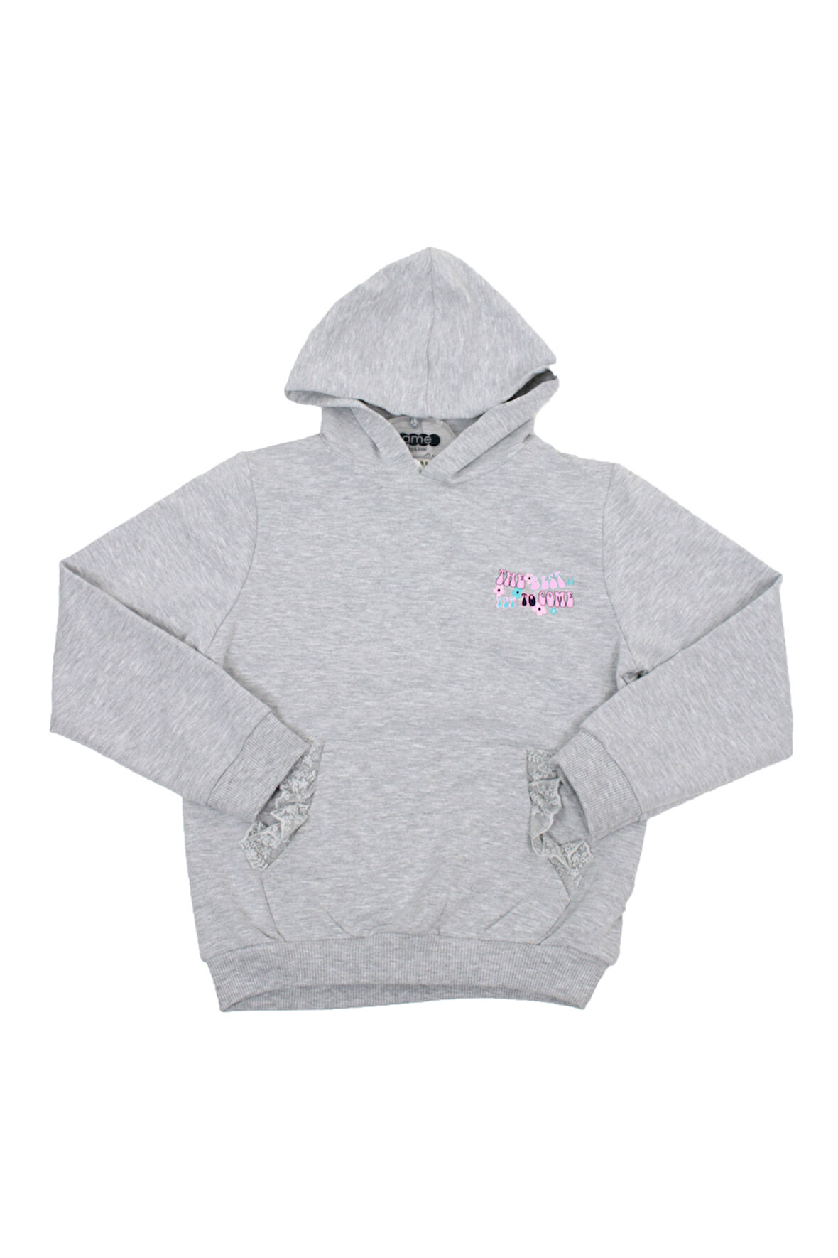 Kız Çocuk Kapşonlu Sweat