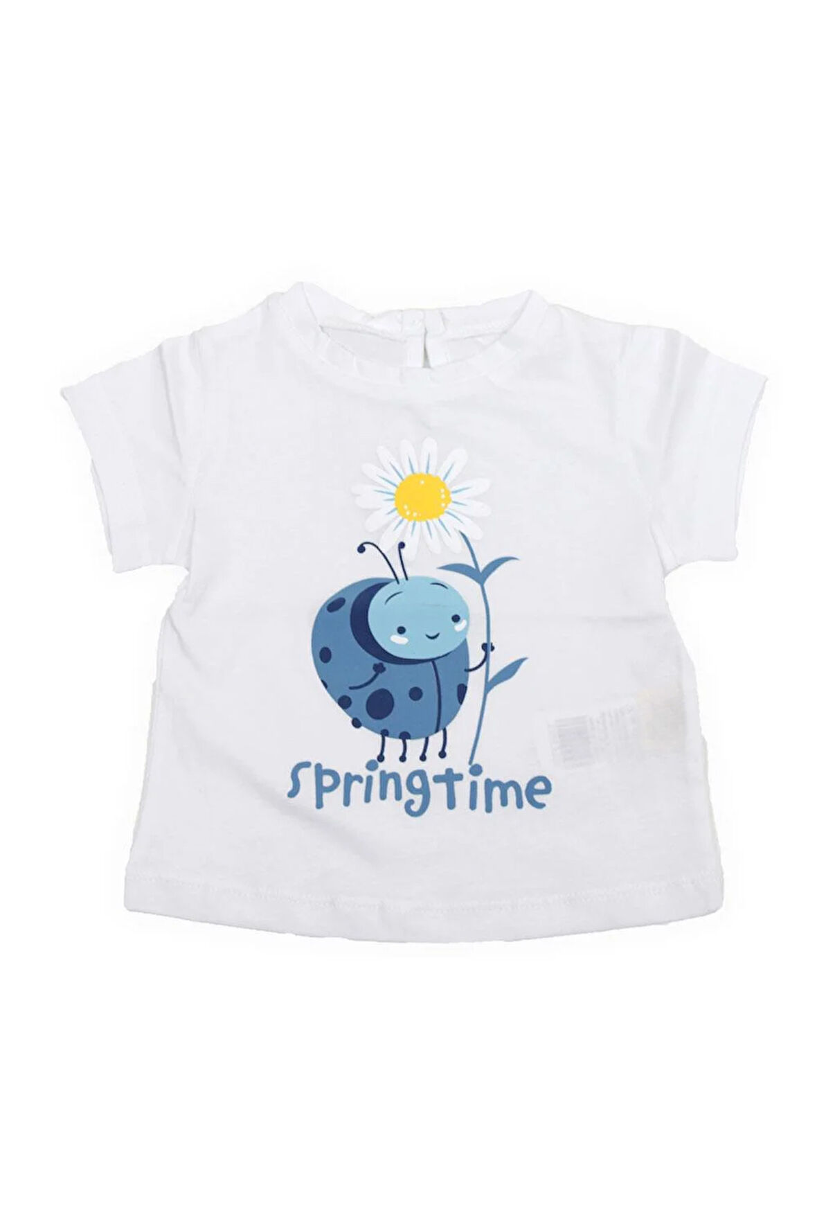 Kız Bebek Papatya Baskılı T-Shirt CK50532