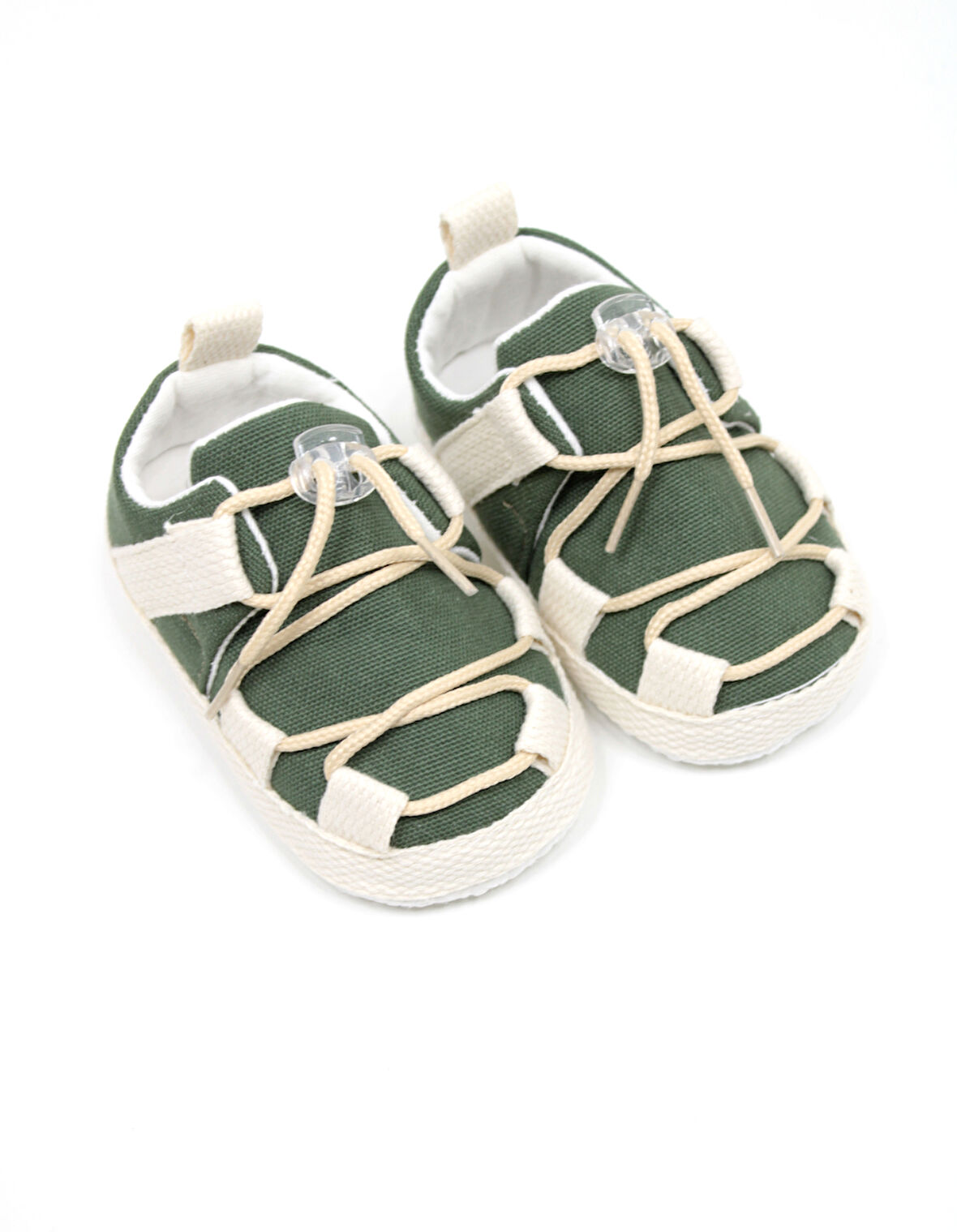 Keten Kısa Bebek Patiği