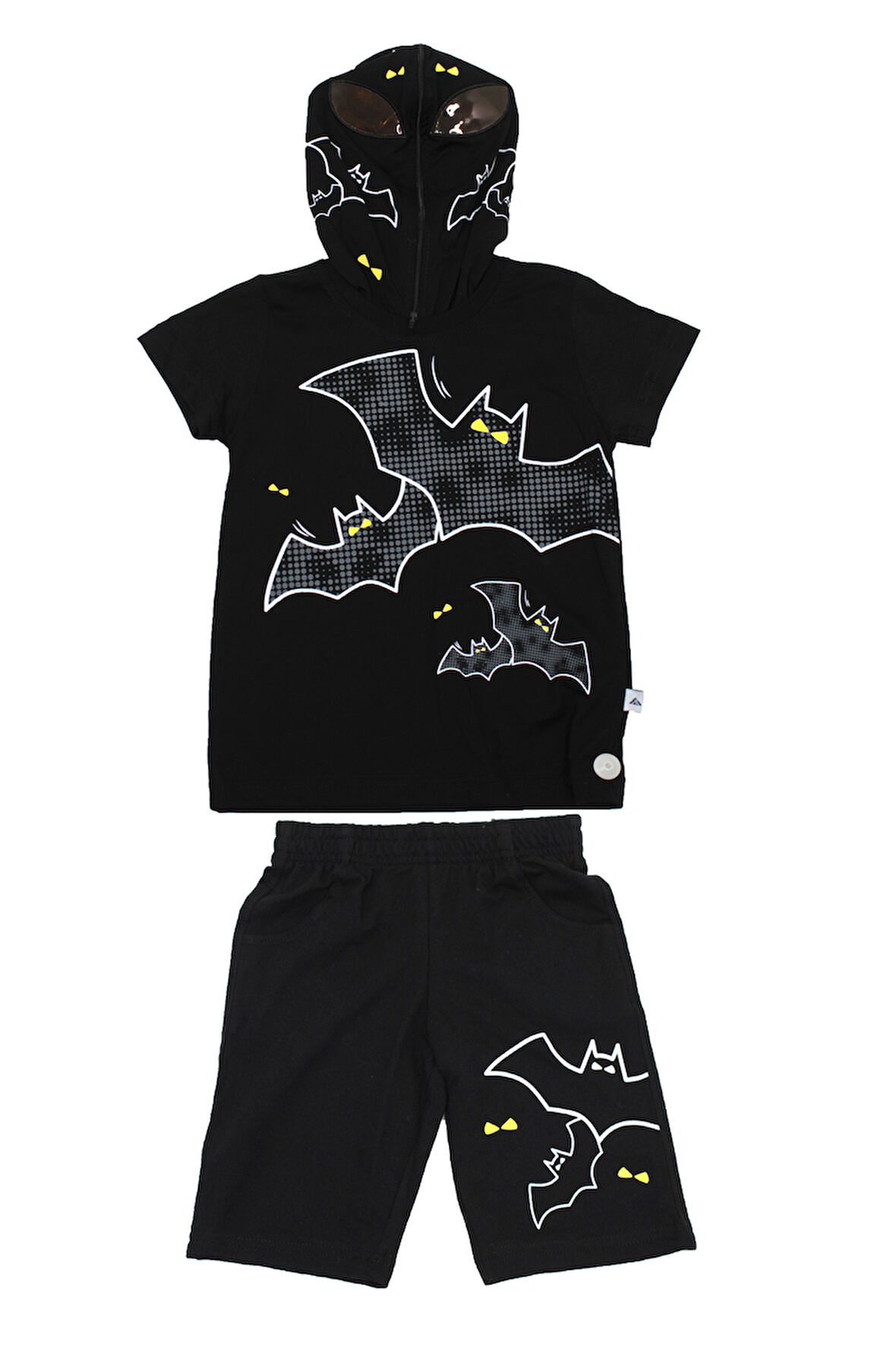 Gigas Kapşonu Fermuarlı Batman Şortlu Takım