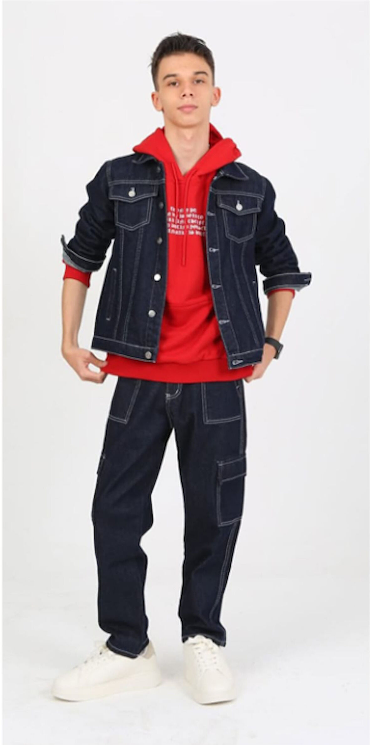Erkek Çocuk Kot Takım MRN-3501-TKM