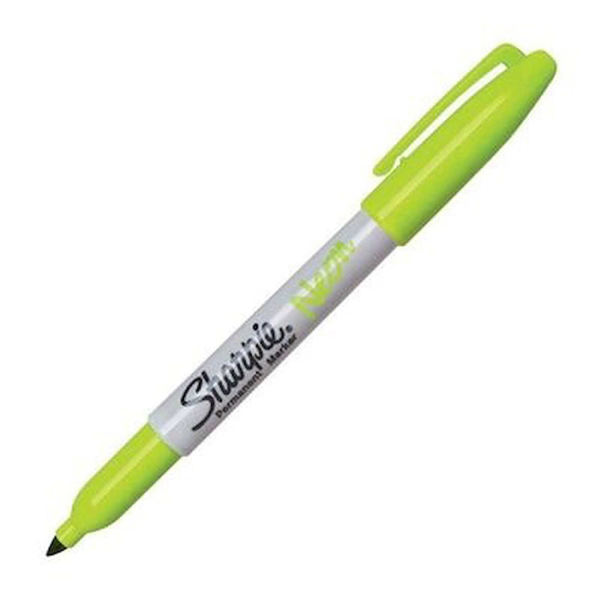 Sharpie Neon Permanent Markör Kalem Fosforlu Yeşil - 2 adet