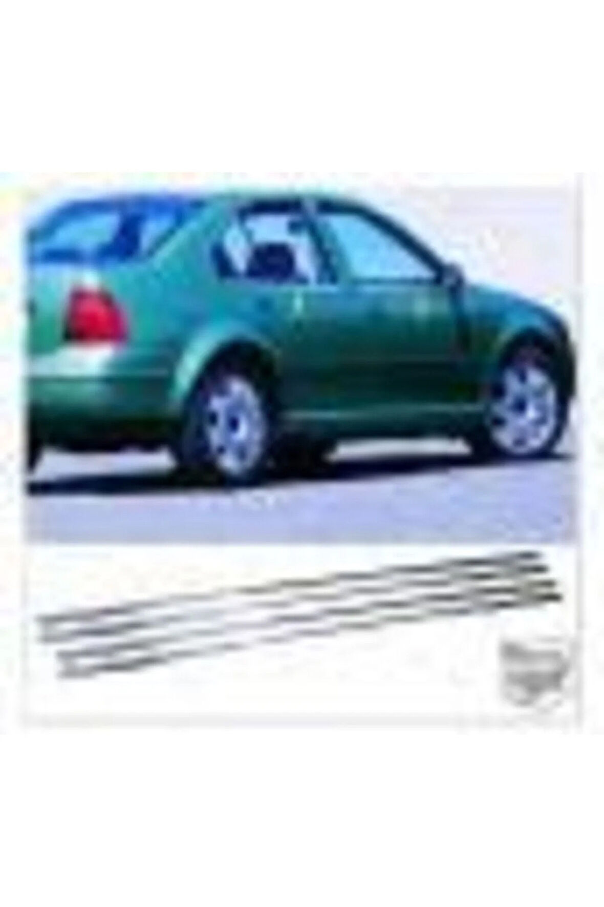 Vw Bora Krom Cam Çıtası 4 Parça 1998-2005 Paslanmaz Çelik