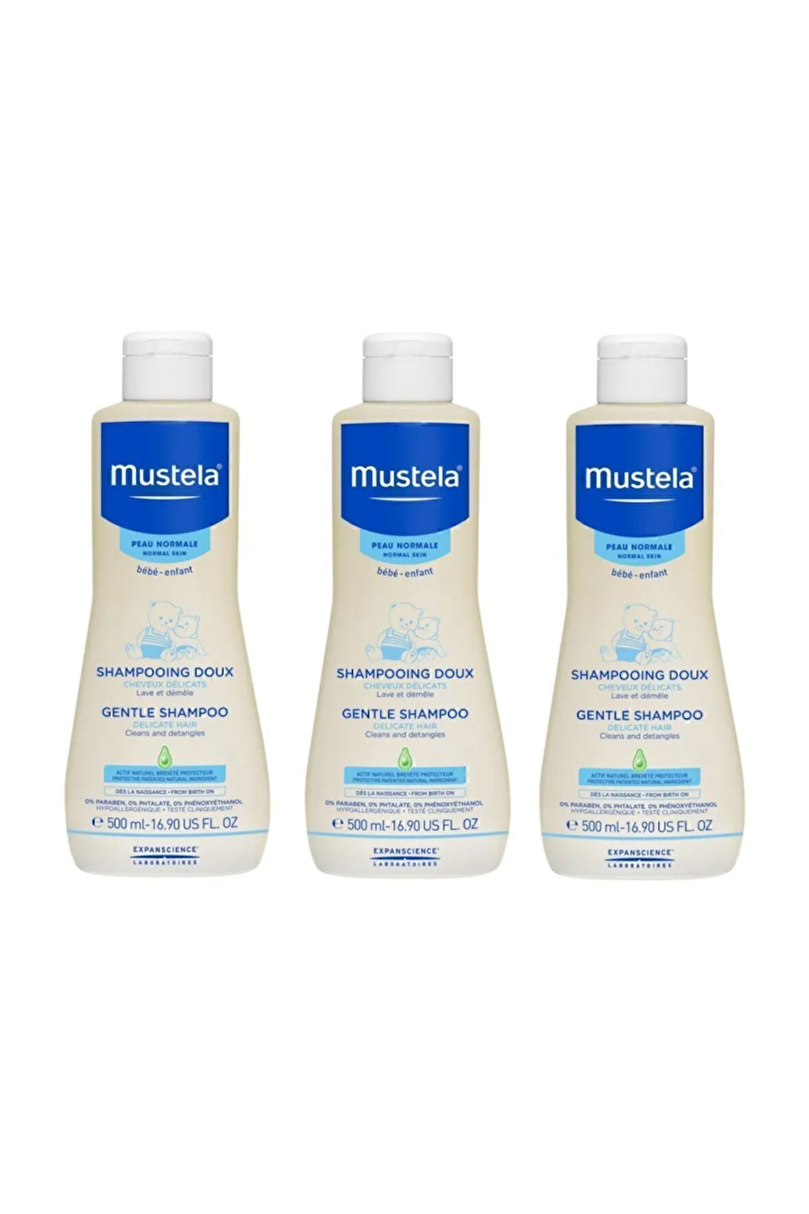 Gentle Shampoo Bebek Şampuanı 500 ml * 3 Adet