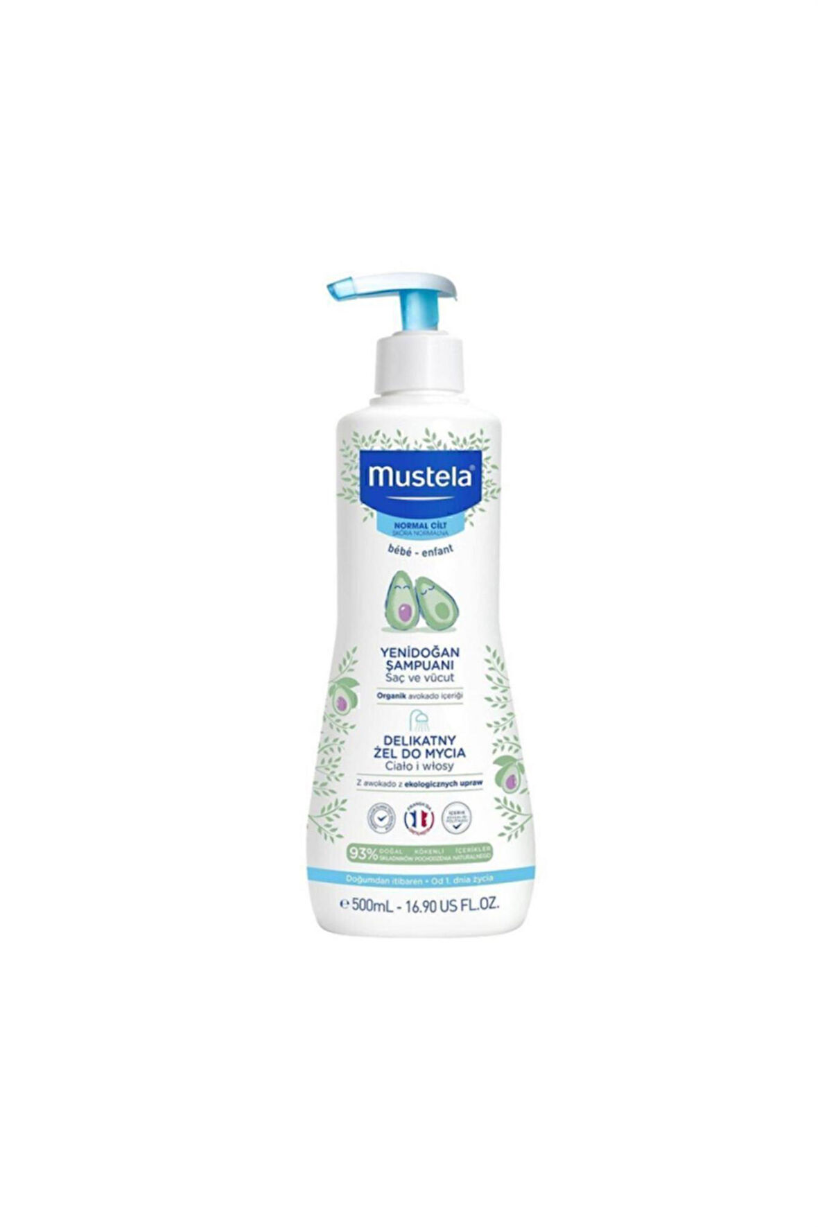 Mustela Yenidoğan Şampuanı 500 ml