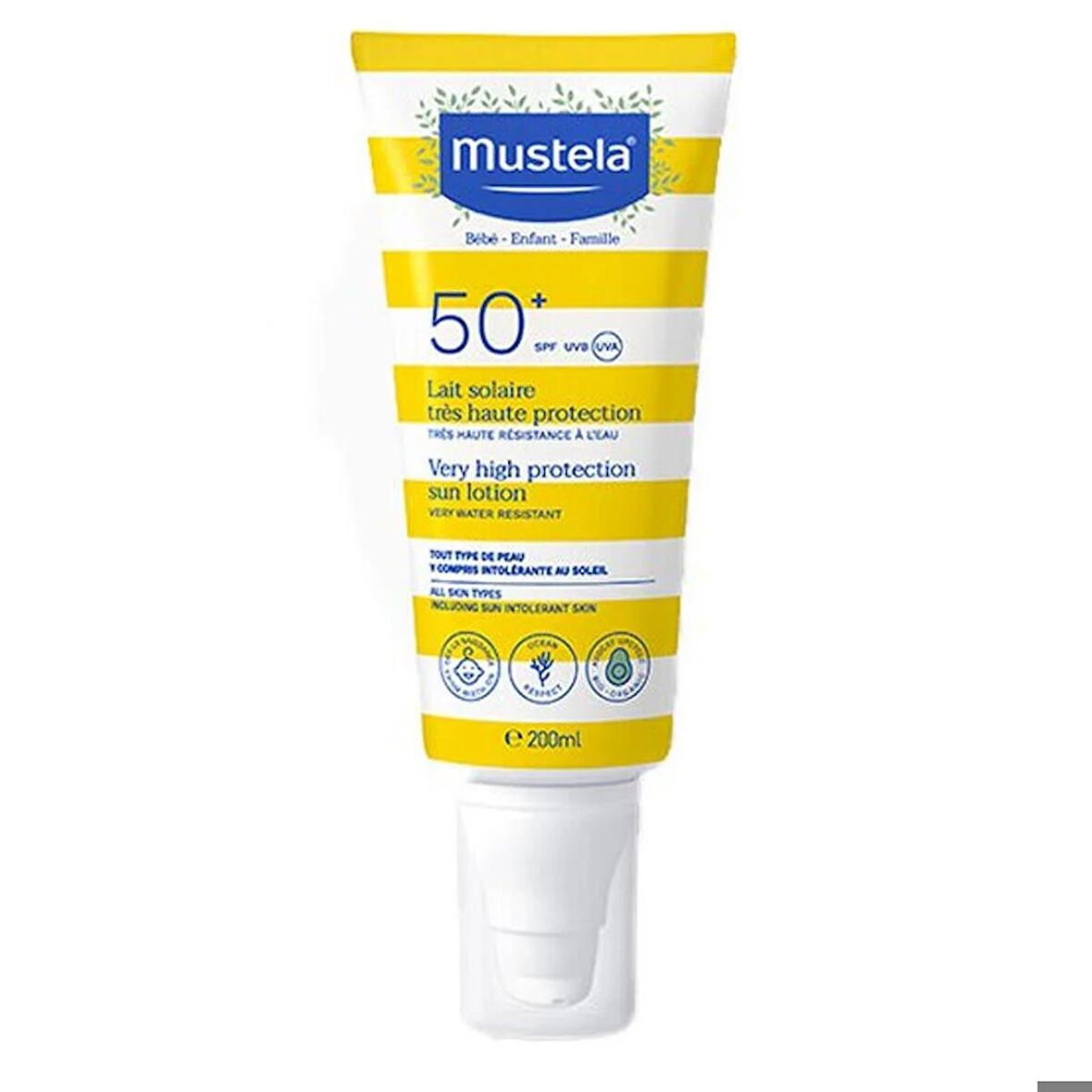 Mustela Very High Protection Sun Lotion SPF50+ 200ml