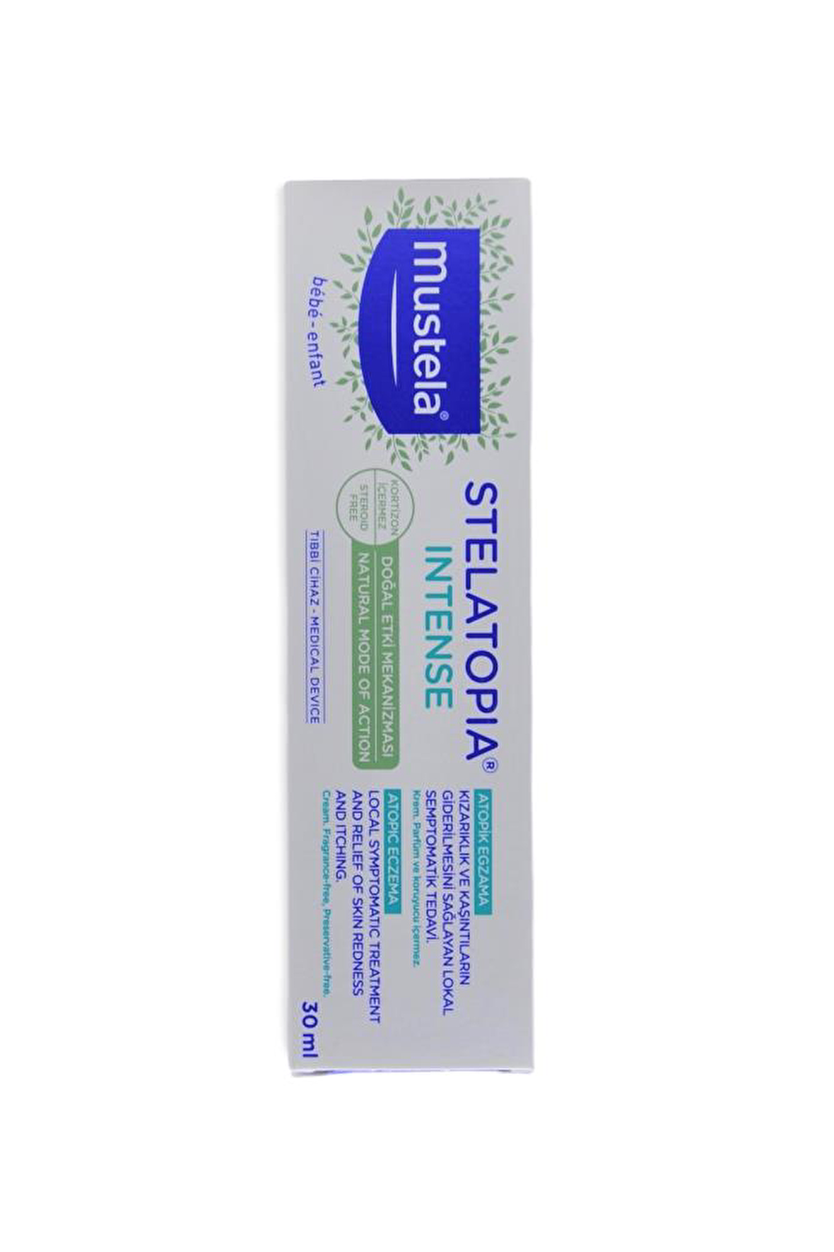 Mustela Stelatopia İntense Kızarıklık ve Kaşıntı Giderici Krem 30 ml  