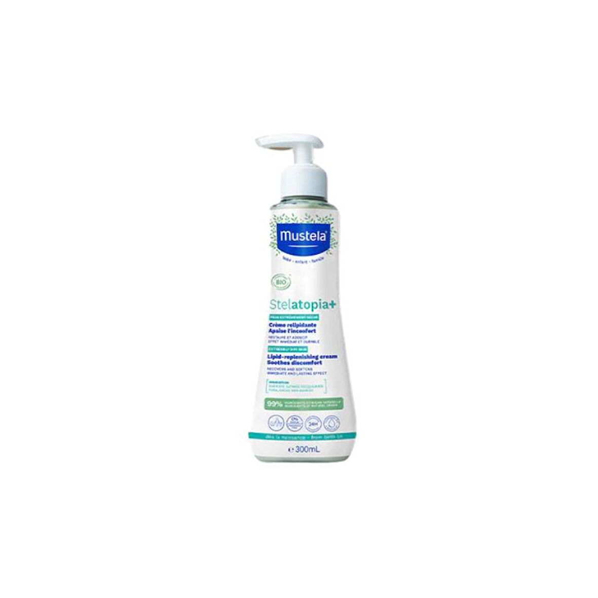 Mustela Stelatopia Lipit Yenileyici Krem 300 ml + Makyaj Çantası Hediyeli Set