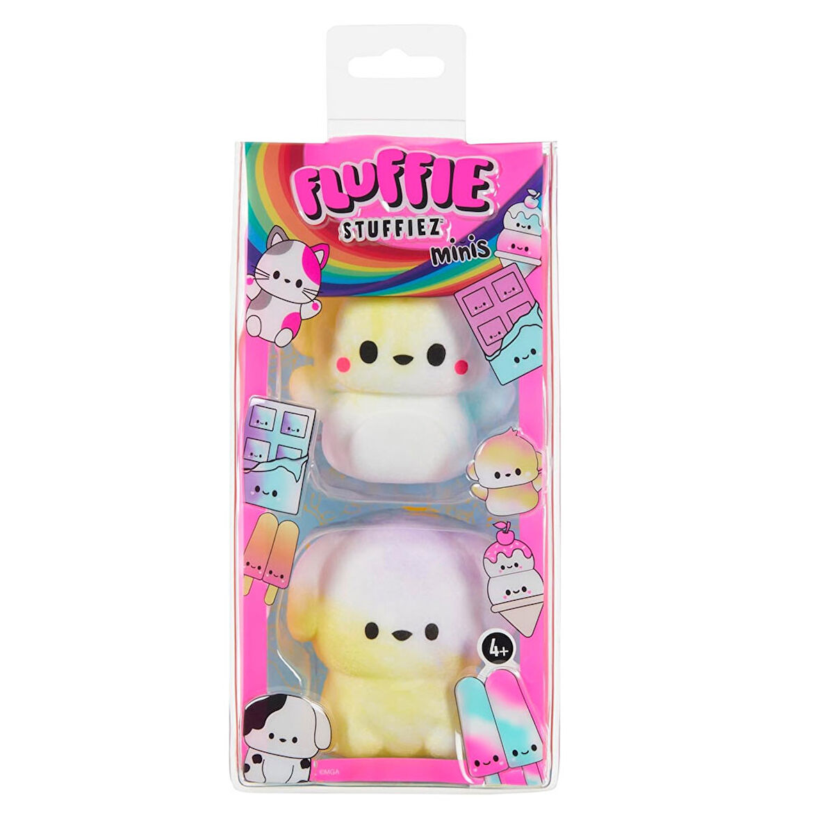 Fluffie Stuffiez Minis Maymun ve Köpek Figürü 524847