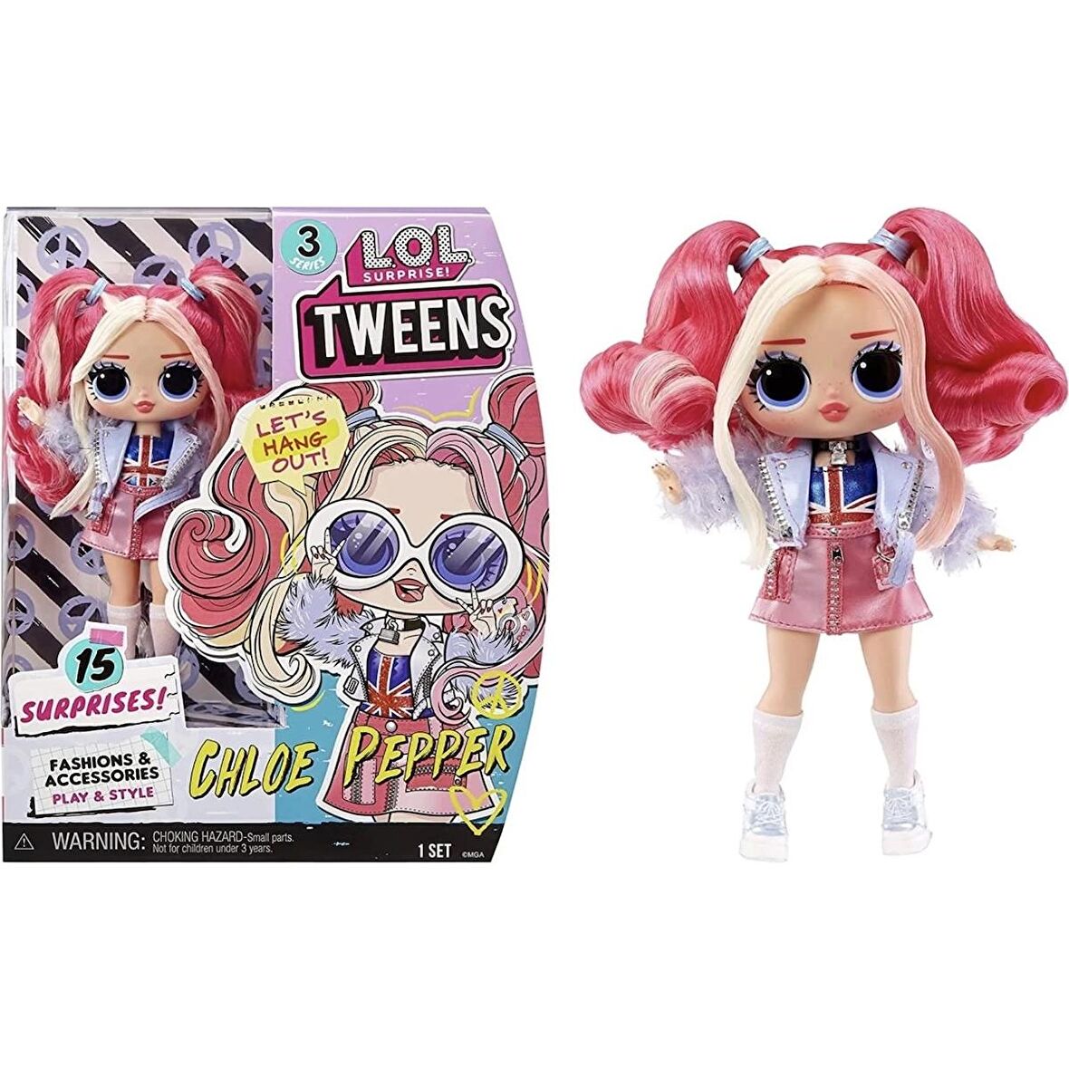 L.o.l. Surprise Tweens Chloe Pepper Seri 3 Bebeği 584056