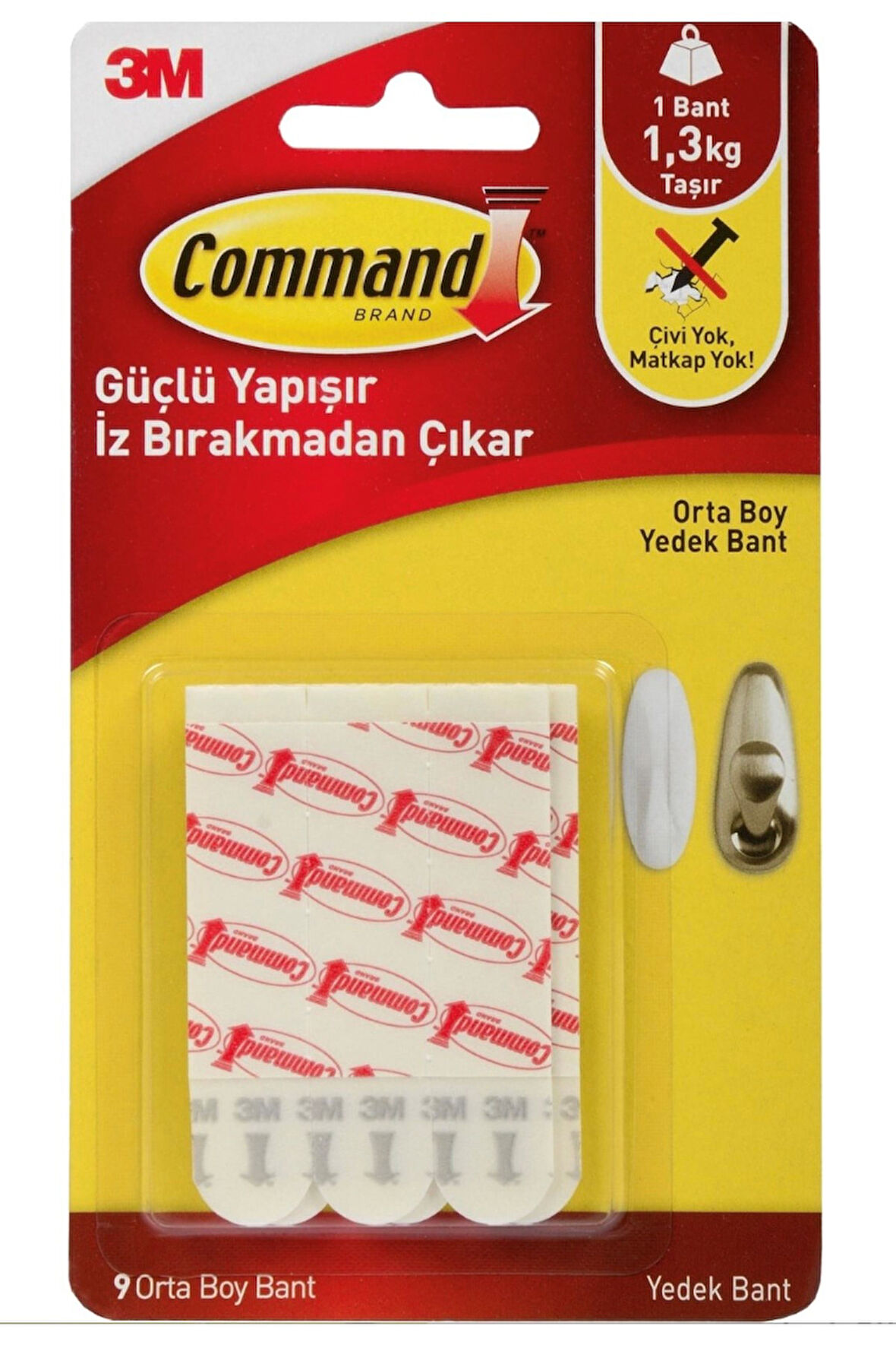 Command Yedek Bant Orta 1,3 kg Taşır
