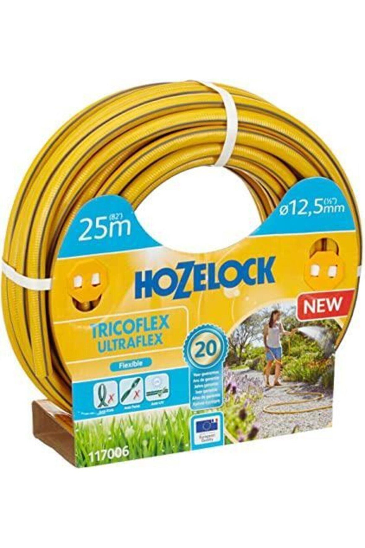 Hozelock 117006 Tricoflex Ultraflex 1/2'' 25 Metre Hortum