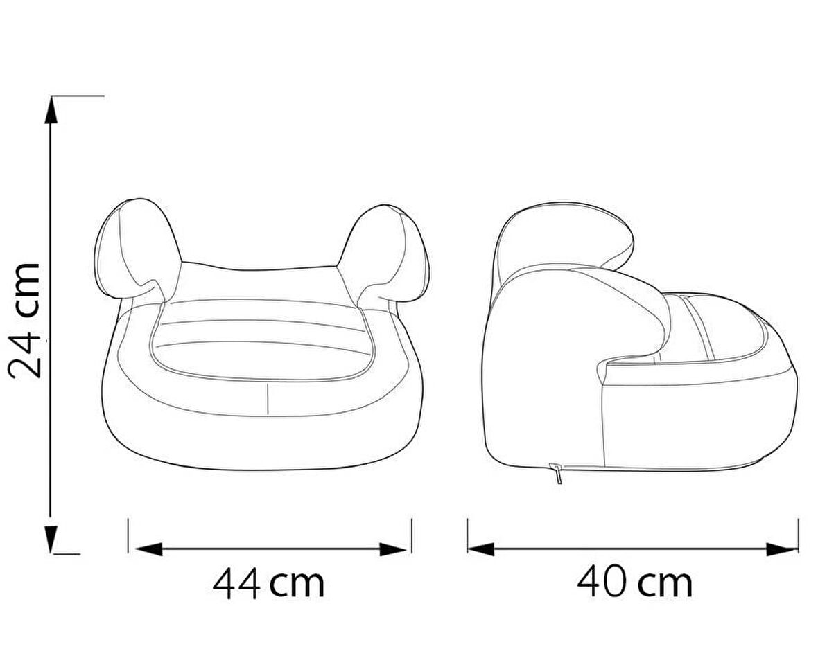 Comfymax Dream 15-36kg Yükseltici / Oto koltuğu - Skyline Blue