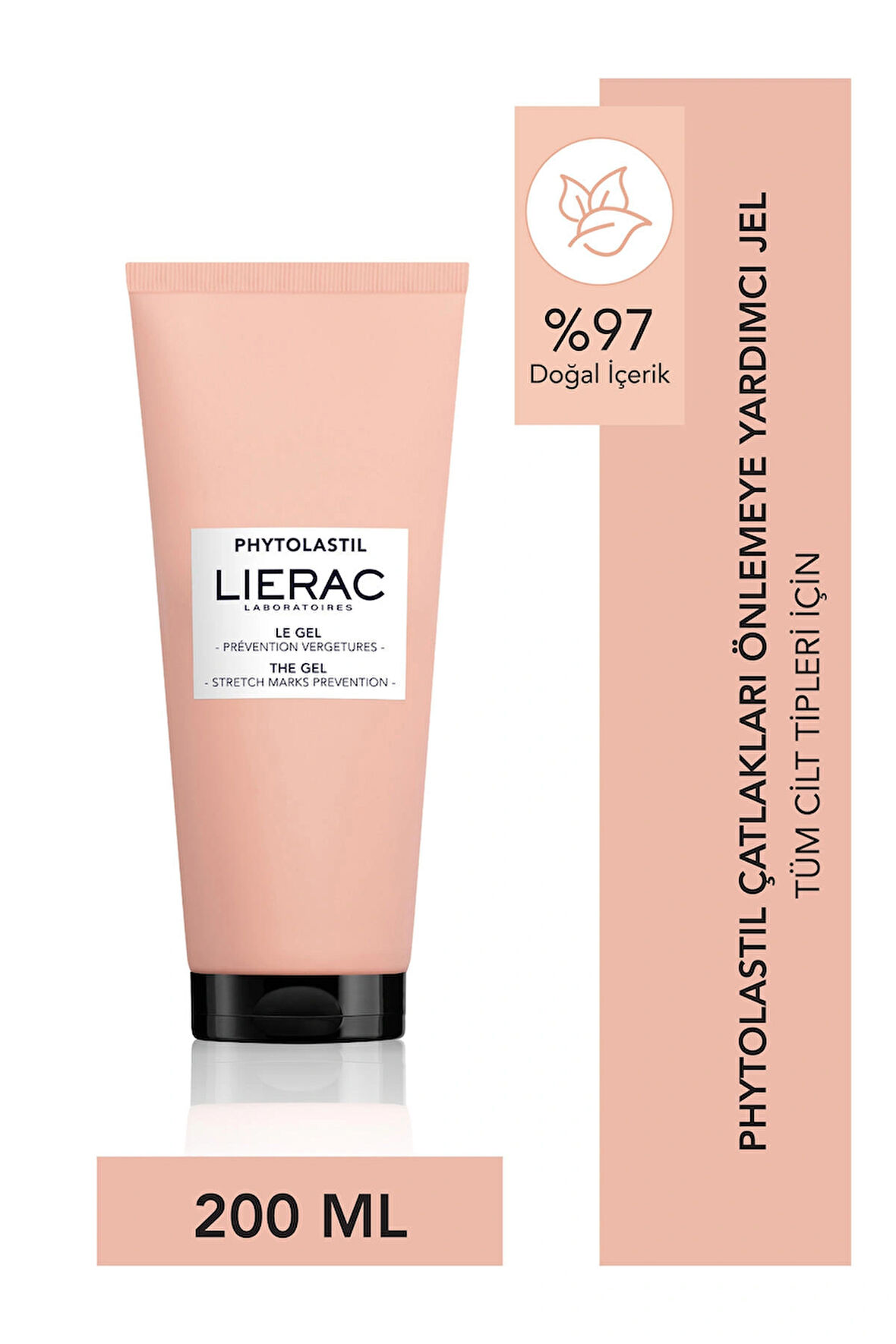 Lierac Phytolastil Gel  -  Çatlak Önlemeye Yardımcı Jel 200 Ml