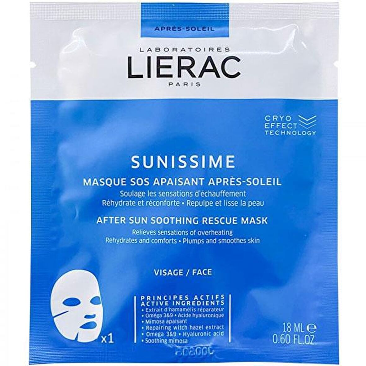 Lierac Sunissime After Sun Soothing Rescue Mask 18 ml