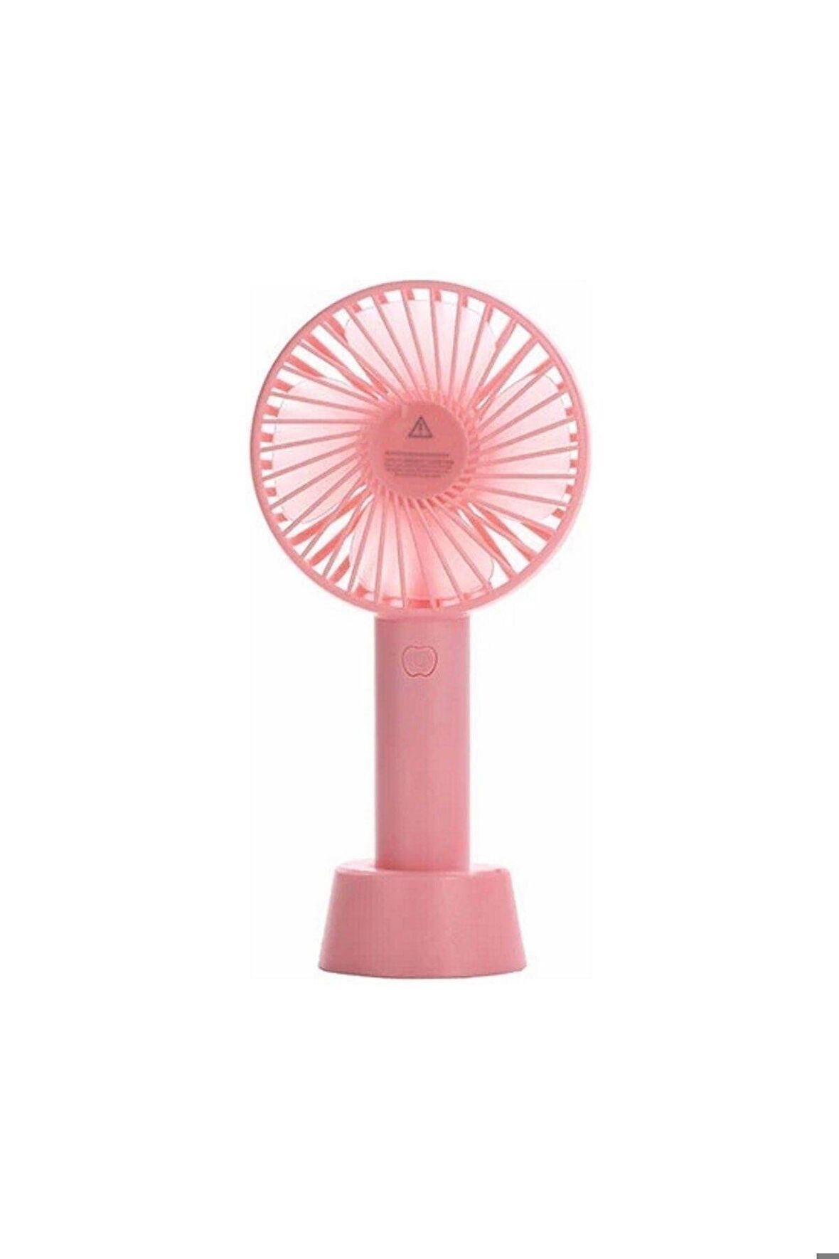 Şarjlı Fan Mini Taşınabilir El Ve Masa Üstü 3 Kademeli Standlı Vantilatör Fan