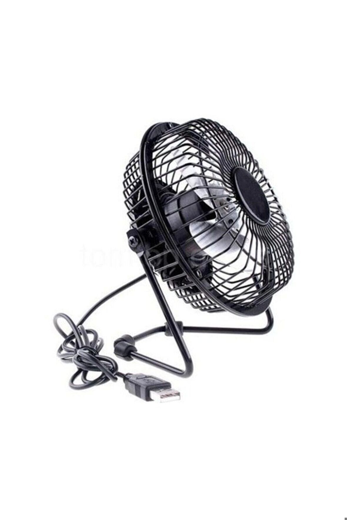 Usb Fan Usb Vantilatör Usb Mini Fan Masaüstü Taşınabilir Metal Pervane Mini Vantilatör