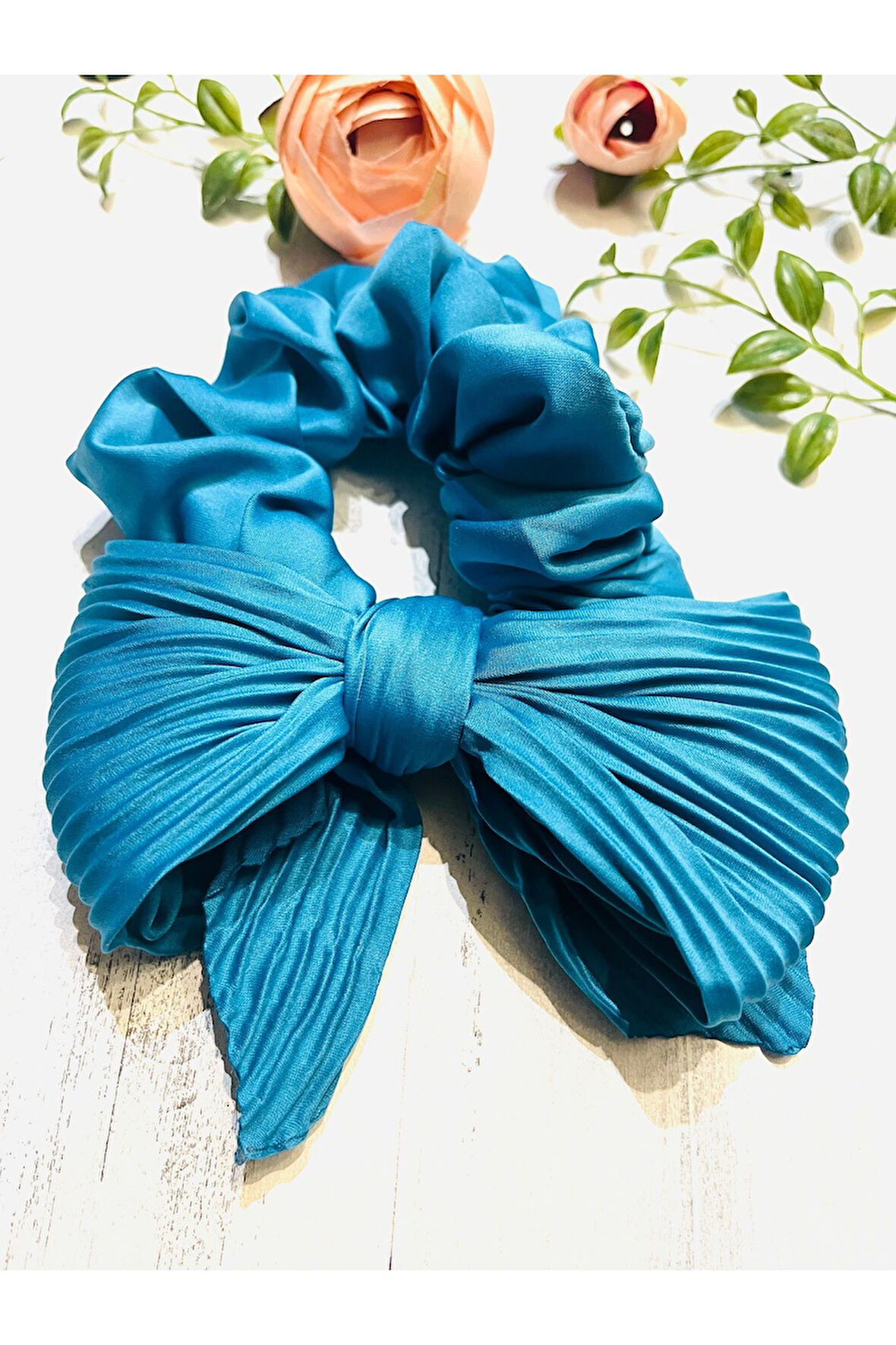 Saten Fiyonklu Şık Toka