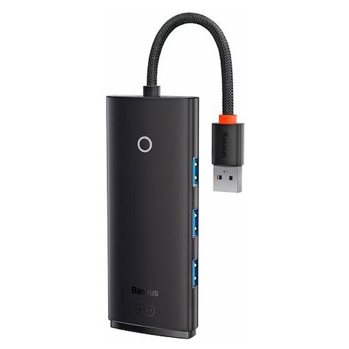 Baseus 0.25CM 5Gbps Veri Aktarım 4 Portlu USB to USB 3.0 Dönüştürücü Çevirici Hub Tak Çalıştır 