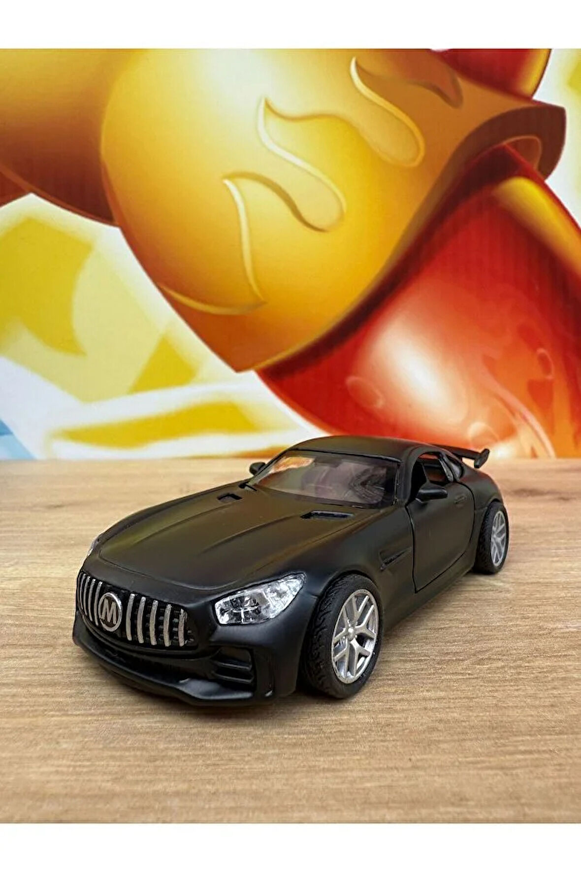 Mercedes Amg Gtr Koleksiyon Metal Araba 12cm Lüks Araba Siyah Mercedes Amg Gtr Diecast Araba