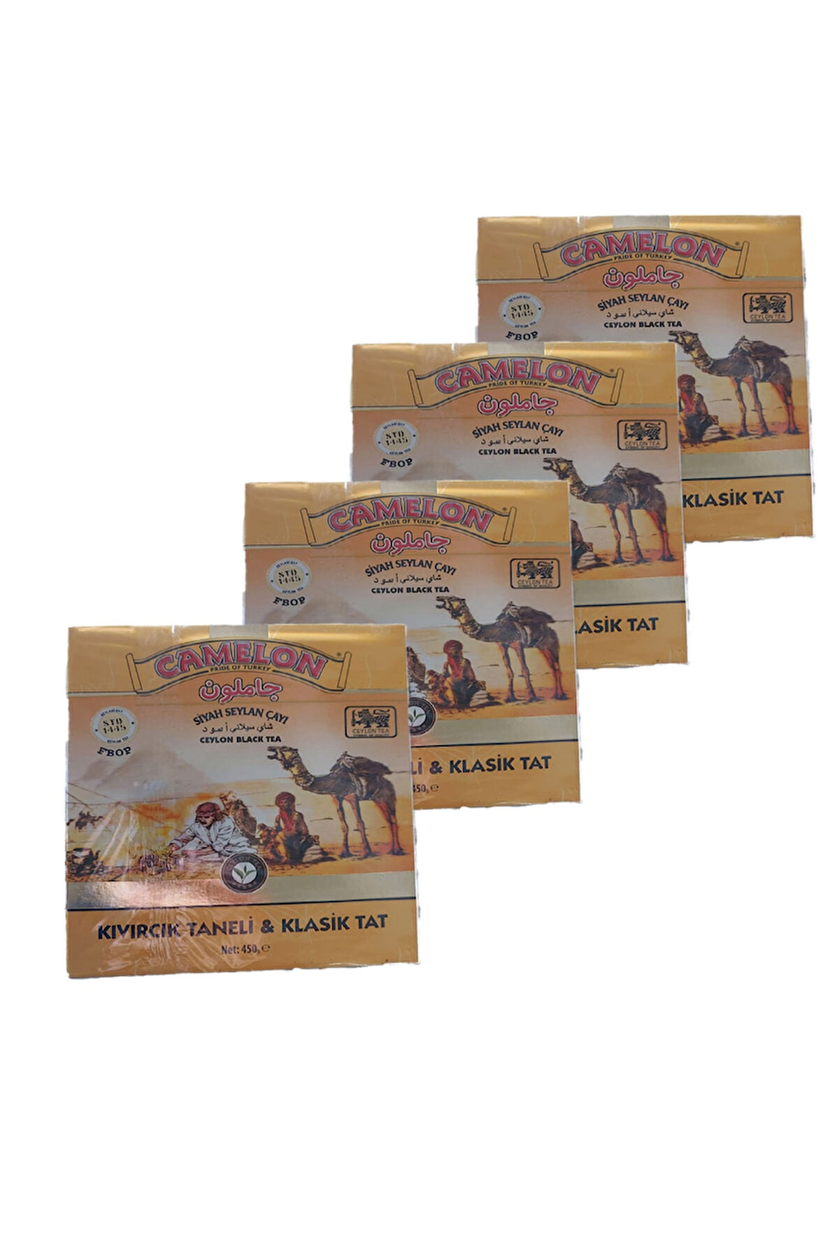 Kıvırcık Taneli Çay 450 G 4 Adet