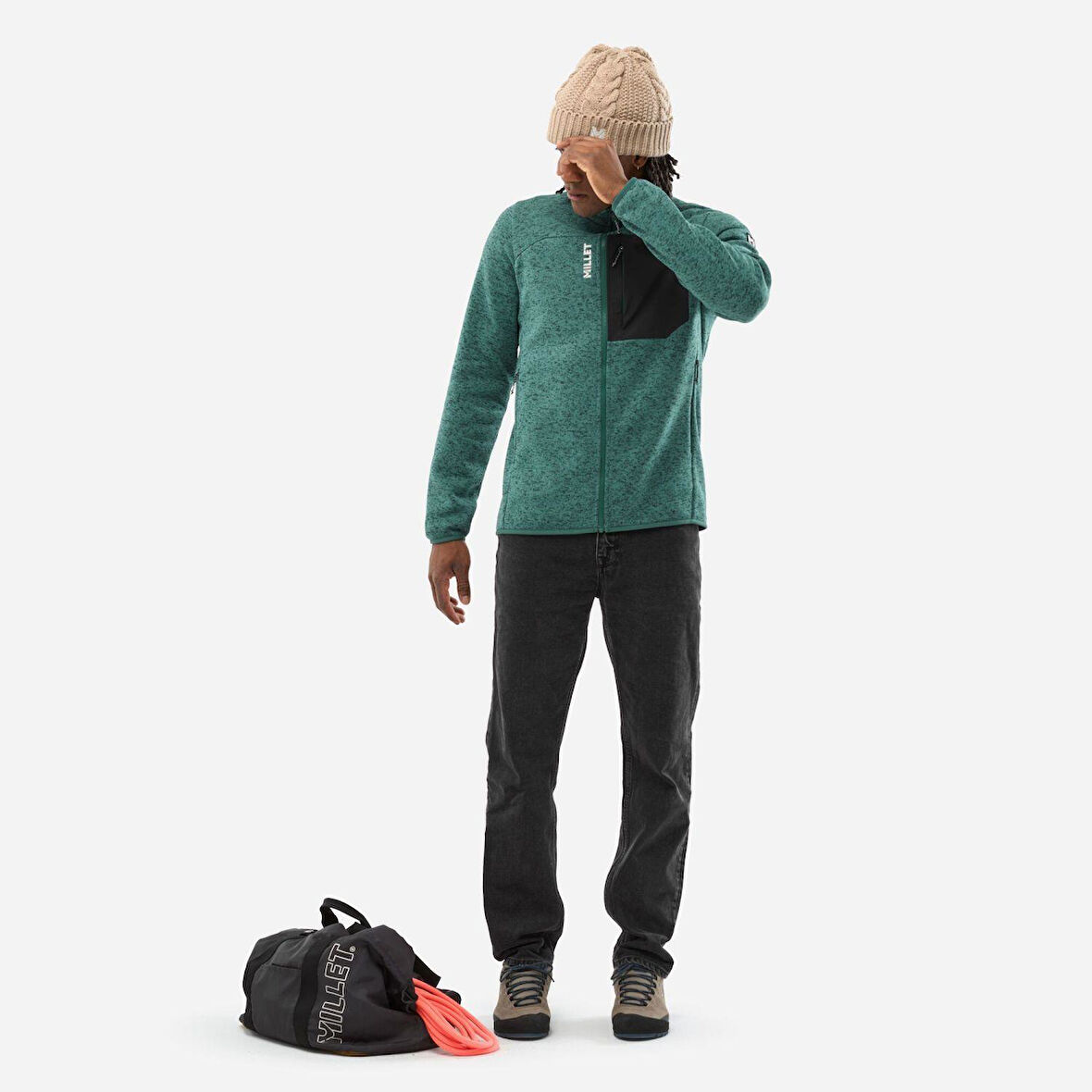 Millet CHAM KNI JKT Erkek Polar Ceket Tam Fermuar  MIV10618 N4238