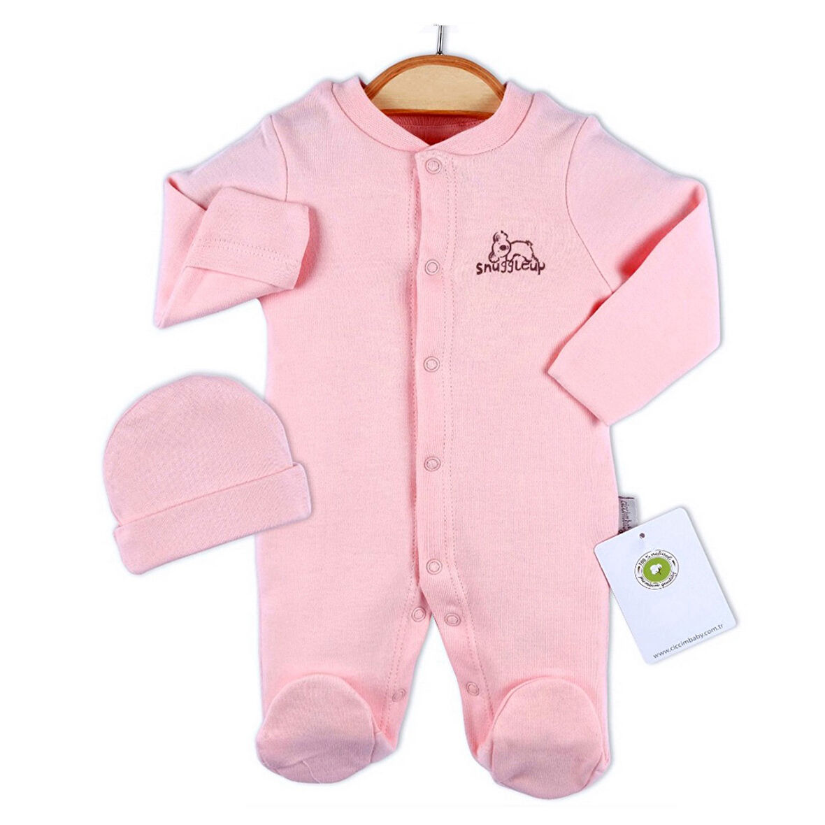 Ciccim Baby Prematüre Bebek Şapkalı Tulum 4744